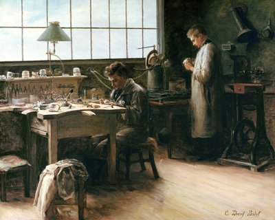 The False Teeth Workshop by C. Durif Bedel